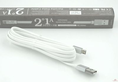 Лот: 11778891. Фото: 1. USB кабель MicroUsb Remax RC-094m... Дата-кабели, переходники