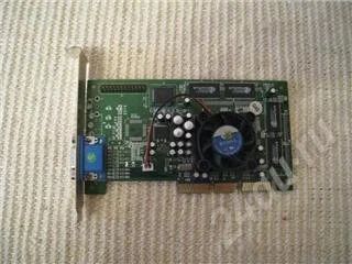 Лот: 188622. Фото: 1. NVIDIA GeForce 2 MX 400 32 Mb... Видеокарты