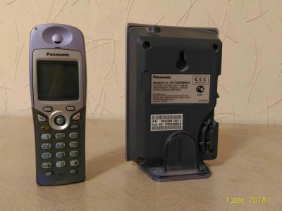 Лот: 12730531. Фото: 1. б/у телефон Panasonic. DECT и радиотелефоны