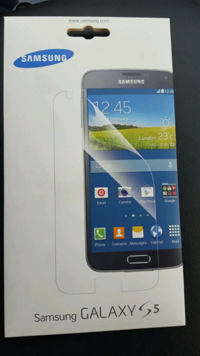 Лот: 7366032. Фото: 1. Пленка Samsung Galaxy S5. Защитные стёкла, защитные плёнки