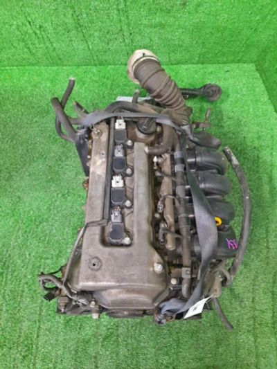 Лот: 16618429. Фото: 1. Двигатель Toyota Wish ZNE14 1ZZ-FE... Двигатель и элементы двигателя