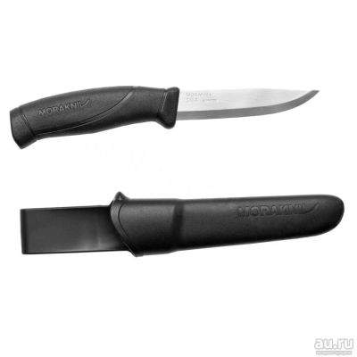 Лот: 13822422. Фото: 1. Нож Morakniv Companion Black... Ножи, топоры