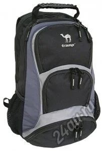 Лот: 5898663. Фото: 1. Рюкзак Tramp Trusty 30 (30л. черно-серый... Рюкзаки