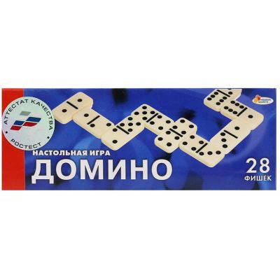 Лот: 15709795. Фото: 1. Игра настольная Домино. Арт. В1535743. Настольные игры, карты