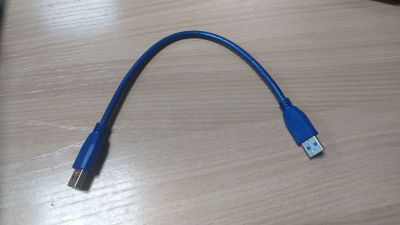 Лот: 20629579. Фото: 1. USB кабель версии 3.0 AM AM (0... Шлейфы, кабели, переходники
