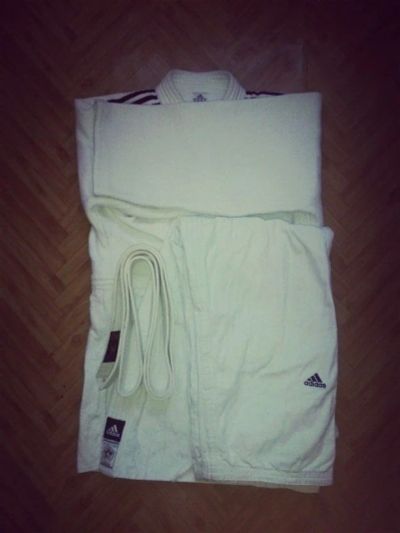 Лот: 3945499. Фото: 1. Отличное Кимоно для дзюдо Adidas... Одежда для боевых искусств