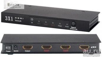 Лот: 8180557. Фото: 1. HDMI switch (сумматор) CE-LINK... Телевизоры