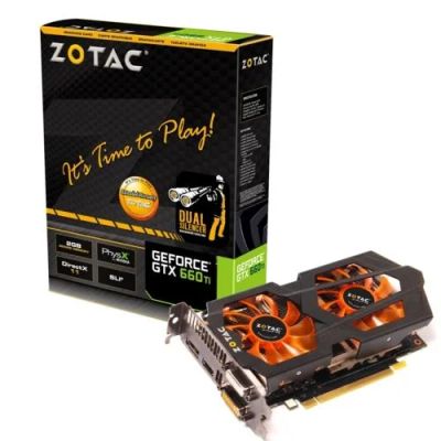 Лот: 4825036. Фото: 1. Видеокарта ZOTAC GeForce GTX 660... Видеокарты
