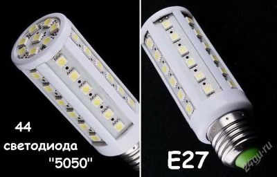 Лот: 1286512. Фото: 1. 44-LED лампа, Светодиоды 5050... Лампочки