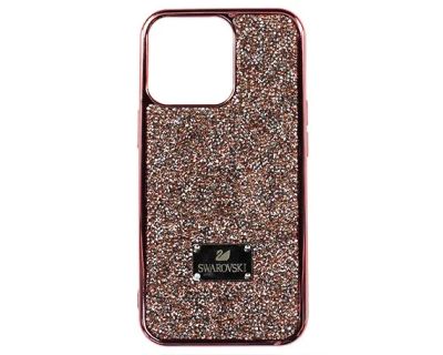 Лот: 20887301. Фото: 1. Чехол iPhone 13 Pro Diamond (розовый... Чехлы, бамперы
