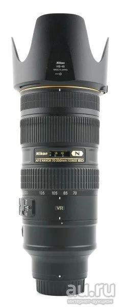 Лот: 9506871. Фото: 1. Объектив комиссионный Nikon 70-200... Объективы