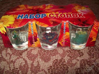 Лот: 1183937. Фото: 1. прикольные стопки. Кружки, стаканы, бокалы