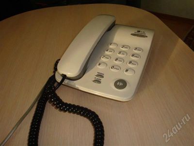 Лот: 733932. Фото: 1. Телефон LG GS-460F стационарный... Проводные телефоны
