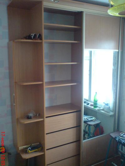 Лот: 3619322. Фото: 1. Шкаф-купе бук. Шкафы, шкафы-купе