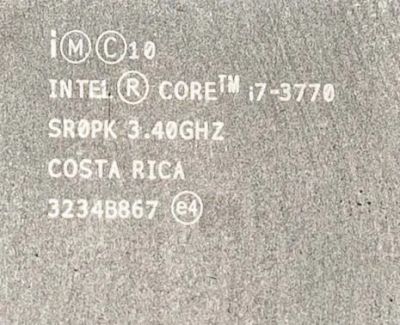 Лот: 20014392. Фото: 1. Процессор Intel Core I7-3770. Процессоры