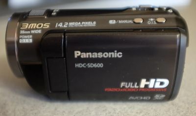 Лот: 10990742. Фото: 1. Видеокамера Panasonic HDC-SD600. Видеокамеры