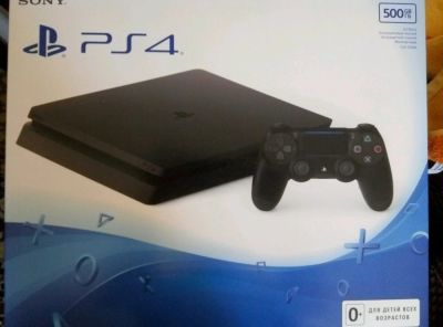 Лот: 9198590. Фото: 1. Sony PS 4 slim сони пс 4. Игровые приставки, консоли