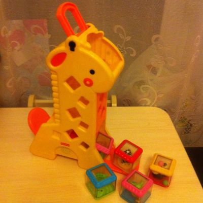 Лот: 8643267. Фото: 1. жираф fisher price. Развивающие