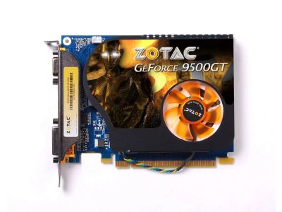 Лот: 11509281. Фото: 1. Видеокарта PCI-E 512mb 9500gt... Видеокарты