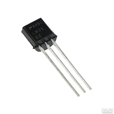 Лот: 12832666. Фото: 1. LM35DZ LM35 , Датчик температуры... Микроконтроллеры