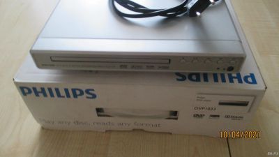 Лот: 17460389. Фото: 1. DVD- проигрыватель Philips DVP... DVD, Blu-Ray плееры