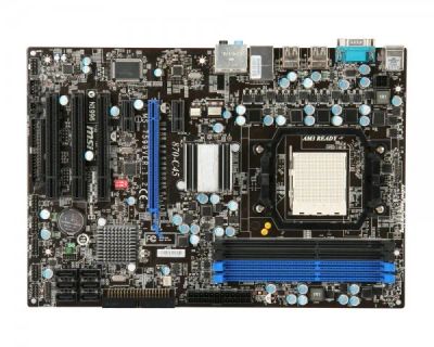 Лот: 8616229. Фото: 1. MSI 870-C45 (AM3, 4xDDR3 1600... Материнские платы