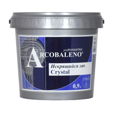Лот: 19528545. Фото: 1. Искрящийся лак «Crystal» 0.9л. Краски, лаки, растворитель
