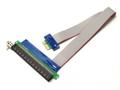 Лот: 8177043. Фото: 1. Riser (Райзер) PCI-E 1x - PCI-E... Шлейфы, кабели, переходники