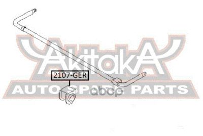 Лот: 24757216. Фото: 1. Втулка Заднего Стабилизатора ASVA... Разное