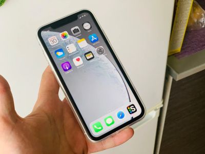 Лот: 16215170. Фото: 1. Apple iPhone XR 128Gb White. На... Смартфоны