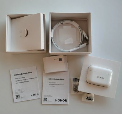 Лот: 18786524. Фото: 1. Наушники honor earbuds 2 lite... Наушники, гарнитуры