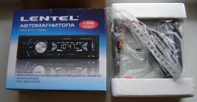 Лот: 15322943. Фото: 1. магнитола Lentel MP3 SCT-1023U. Автомагнитолы