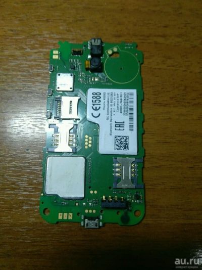 Лот: 10782972. Фото: 1. Основная плата Alcatel 4009D белый... Микросхемы и платы