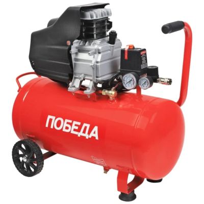 Лот: 24114173. Фото: 1. Компрессор масляный, Победа, KM... Пневмоинструмент