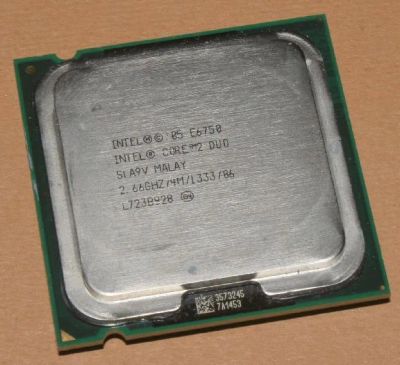 Лот: 4908049. Фото: 1. Процессор Intel Core 2 Duo E6750... Процессоры
