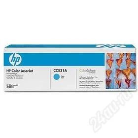 Лот: 1768135. Фото: 1. CC531A Cyan для hp Color LaserJet... Картриджи, расходные материалы
