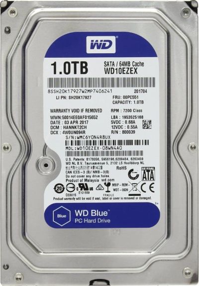 Лот: 15592365. Фото: 1. Продам жесткий диск 3.5 HDD Western... Жёсткие диски (HDD)