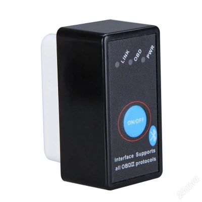 Лот: 6096938. Фото: 1. Диагностический адаптер Bluetooth... Диагностическое оборудование, измерительный инструмент