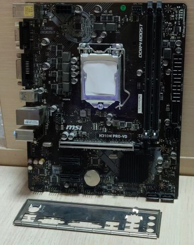 Лот: 19489154. Фото: 1. Мат. плата MSI H310M PRO-VD LGA1151... Материнские платы