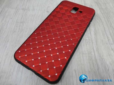 Лот: 13774749. Фото: 1. Чехол пластиковый Samsung J6 Plus... Чехлы, бамперы