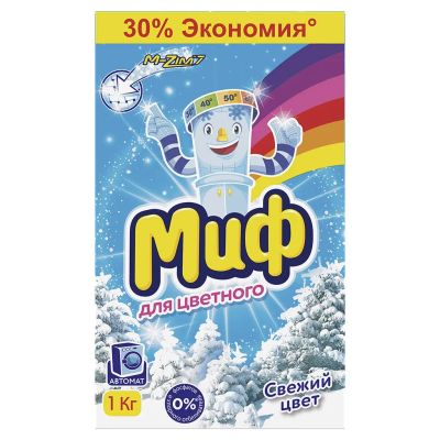 Лот: 20293609. Фото: 1. Порошок стиральный &quot;Миф&quot... Бытовая химия