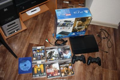 Лот: 6489471. Фото: 1. PS 3 отличный комплект. Игровые приставки, консоли