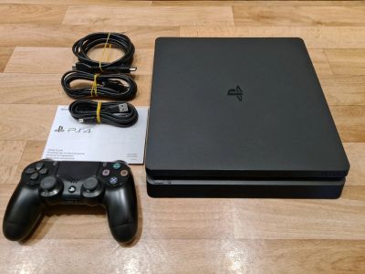 Лот: 18286665. Фото: 1. Sony PlayStation 4 Slim / PS4... Игровые приставки, консоли