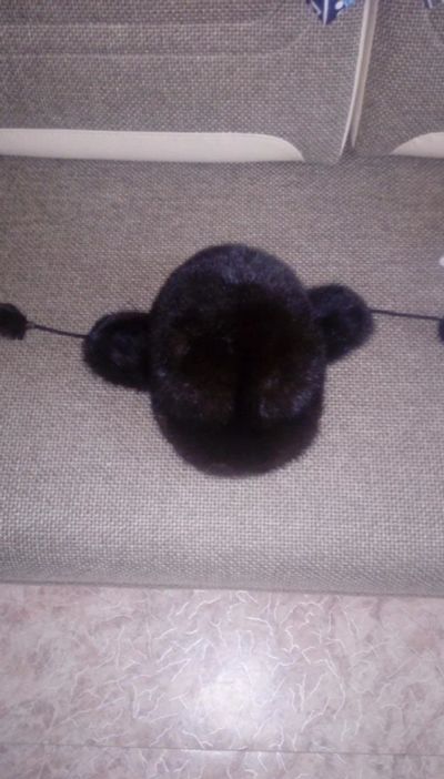 Лот: 10951764. Фото: 1. Шапка зимняя женская норковая. Головные уборы