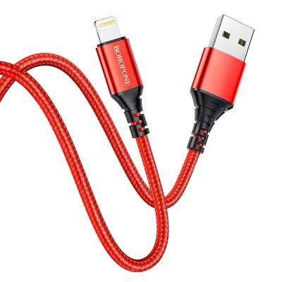 Лот: 25089910. Фото: 1. Кабель USB - Apple lightning Borofone... Дата-кабели, переходники