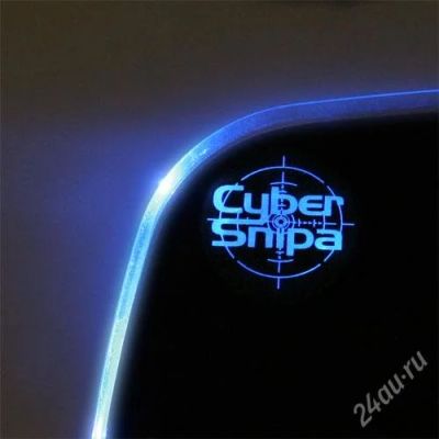 Лот: 1039492. Фото: 1. Коврик для мыши с подсветкой Cyber... Коврики