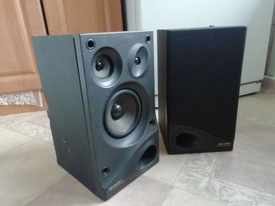 Лот: 16099534. Фото: 1. Sharp CP-k40x, играют музыку!. Пассивные акустические системы