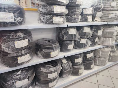 Лот: 23518581. Фото: 1. Труба гофрированная ПНД d20мм... Кабель-канал, трубы, аксессуары