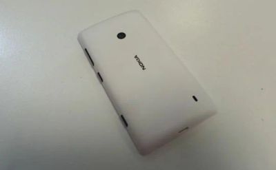 Лот: 4066413. Фото: 1. Lumia 520 White. Смартфоны