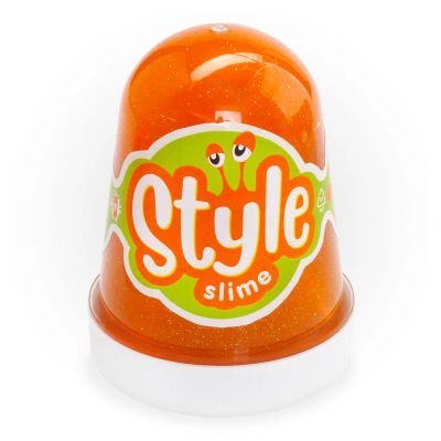 Лот: 16146373. Фото: 1. STYLE SLIME Блестящий "Оранжевый... Другое (игрушки)